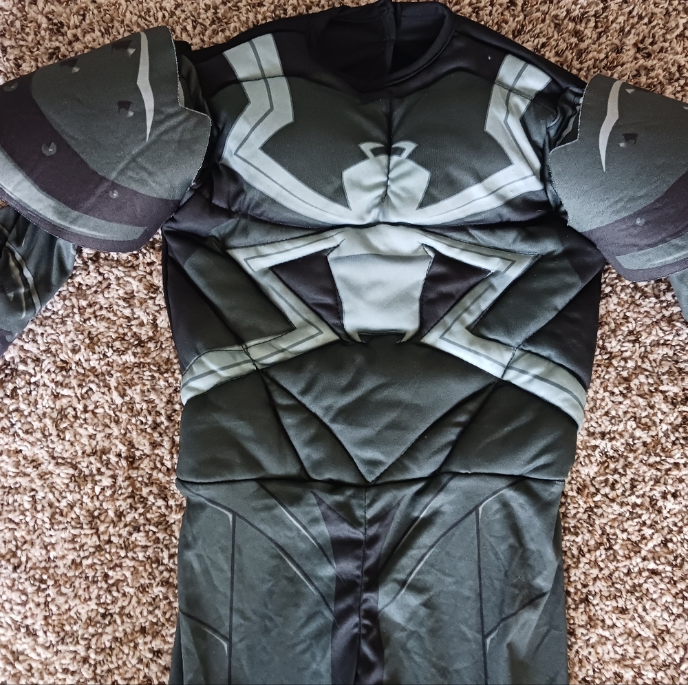 Ultimate Spiderman Kids Costume size small muscle suit